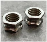 Hex Bolt Double Flare Plugs - Surgical Steel Tunnels for Body Piercings