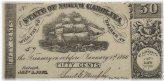 North Carolina State Currency - 50 Cent Note (1863)