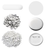 Round Pin Badge Set - 500 Pack