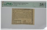 Rhode Island Colonial $2 Note - 1780