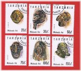 Tanzanian Carved Faces Stamp Set