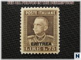 Deep Brown Eritrean Stamp (1928) - MLH VF