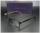 Black Demo Lens Men's Eyeglasses by Ralph Lauren Polo PH2123 5489