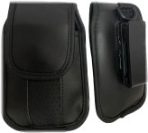 Alcatel My Flip 2 Leather Case with Pinch Clip