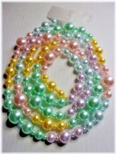 Pastel Beaded Spring Garland
