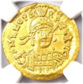 Leo I Gold Solidus 457-474 AD