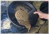 Black River Pan for Gold Prospecting