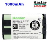 Kastar Cordless Phone Battery for Panasonic HHR-P104 Type29