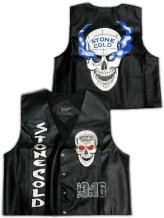 Smoking Skull Steve Austin Vest - Iconic WWE Attire