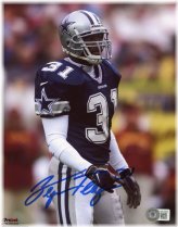 George Teague Dallas Cowboys Autographed 8x10 Photo