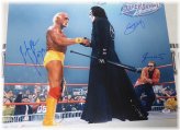 Championship Legends Autographed Wrestling Photo