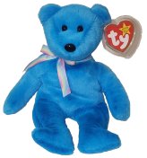 Vintage Blue Teddy II Beanie Baby