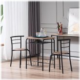 Modern Metal Breakfast Set