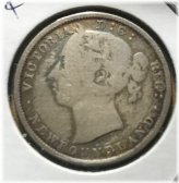 Newfoundland Queen Victoria 20 Cent Coin (1882)