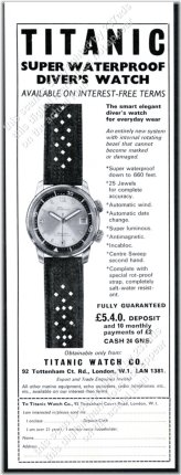 Titanic Timepiece Ad