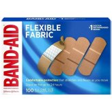 Flexi-Care Adhesive Strips, 1" x 3", 100 Count