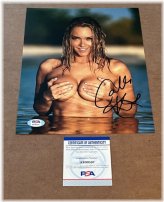 Camille Kostek Autographed 8x10 Photo with PSA/DNA Certification