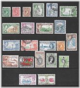 Jamaica Stamp Collection: 1938-1960