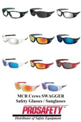 SWAGGER Work Eyewear with Z87+ Safety Standards