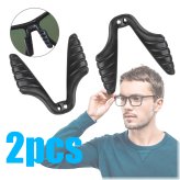 ComfortFit Nose Pads for Glasses and Sunglasses - Anti-Slip Silicone Padding