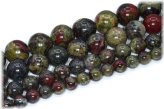 Dragon Blood Jasper Gemstone Beads