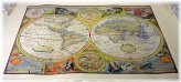 World Map 1651 Print - Vibrant Reproduction