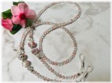 Wild Rose Eyeglass Chain