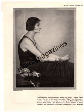 Theatre Treasure: 1925 Jeanne Eagles Original Print