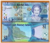 Caribbean Treasure Banknote - Cayman Islands $1, 2010