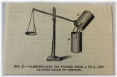 Carbonic Gas Scale Engraving from 1886
