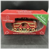 Santa's North Pole Express Tender Ornament