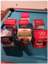 Budweiser Holiday Collector's Beer Steins Set