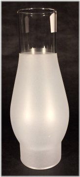 Frosted Glass Chimney for Rayo or CD Burner