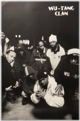 Legendary Wu-Tang Clan Black & White Poster