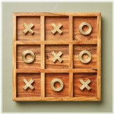 Whimsical Woodland Tic-Tac-Toe Set