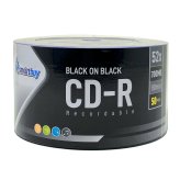 Black Vinyl Recordable Discs by Smartbuy