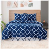 Reversible Microfiber Comforter Set