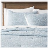 Blue Blossom Comforter Set
