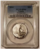 Canadian Summer Silver Coin