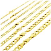 Golden Cuban Link Necklace