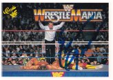 Wrestling Legends Autographed Collectible