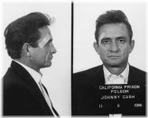 Vintage Johnny Cash Mugshot Print