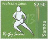 Samoa Pacific Mini Games Rugby Sevens Stamp