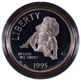 Battlefield Remembrance 1995 Silver Dollar