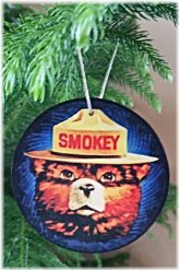 Nature's Guardians: Smokey Bear Ornaments