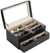 Multi-Slot Glasses Organizer Box