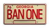 Bandit's Ride License Plate Replica