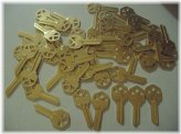 Brass Kwikset Key Blanks (Pack of 50)