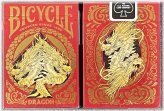 Red Dragon Year 2024 Bicycle Playing Cards