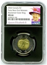 Royal Canadian Mint's Black Ring Two Dollar Coin